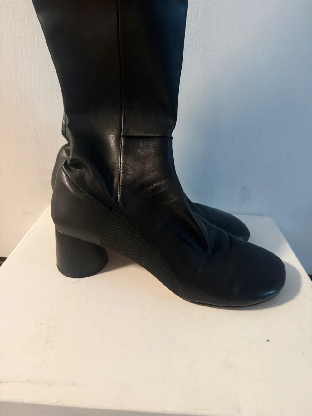 Proenza Schouler Women's Black Over-the-Knee Stretch Glove Boot